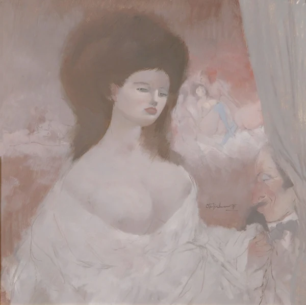 Otto Bachmann — Halbakt, 1977