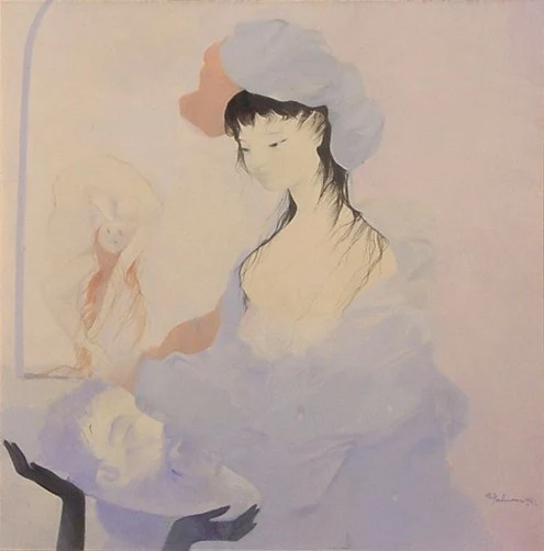Otto Bachmann — Surreale Figuren,1960