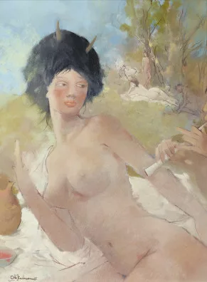 Otto Bachmann — Weiblicher Faun, 1985
