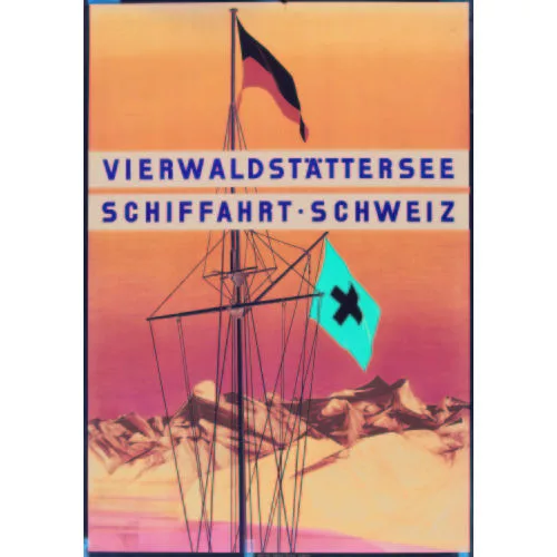 Otto Baumberger — "Vierwaldstättersee Schiffahrt Schweiz".