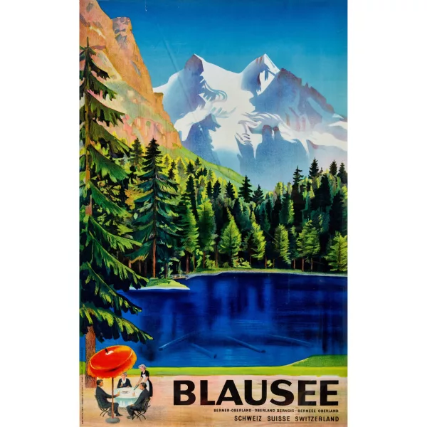 Otto Baumberger — "Blausee".