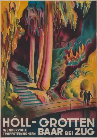 Plakat Höll-Grotten