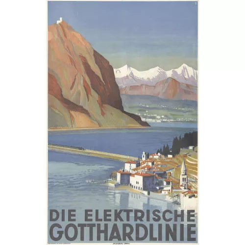 Otto Baumberger — "Die elektrische Gotthardlinie".