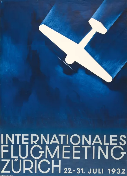 Otto Baumberger — Internationales Flugmeeting Zürich, 1932