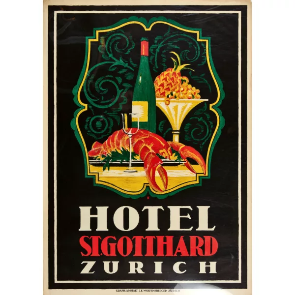 Otto Baumberger — "Hotel St. Gotthard".