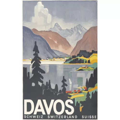 Otto Baumberger — "Davos".