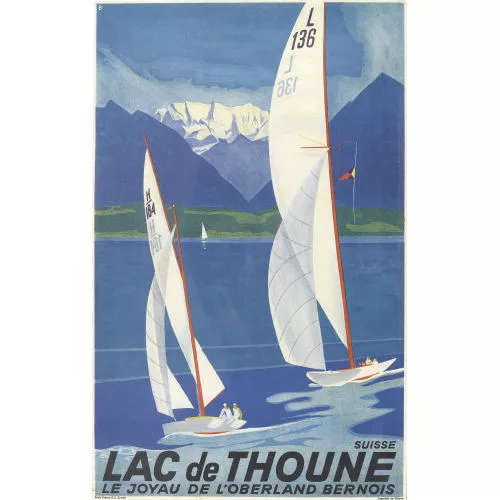 Otto Baumberger — "Lac de Thoune".