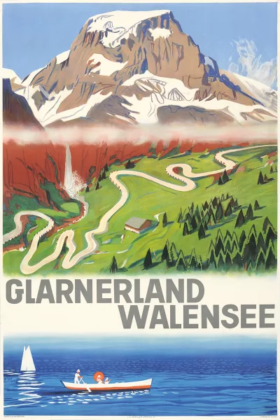Otto Baumberger — Glarnerland Walensee, 1945