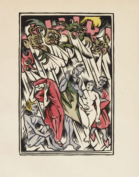Otto Baumberger — Die Visionen des irischen Ritters Tundalus. 1921