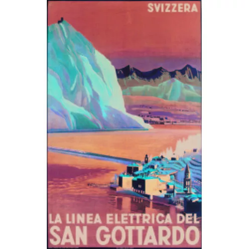 Otto Baumberger — "San Gotthardo".