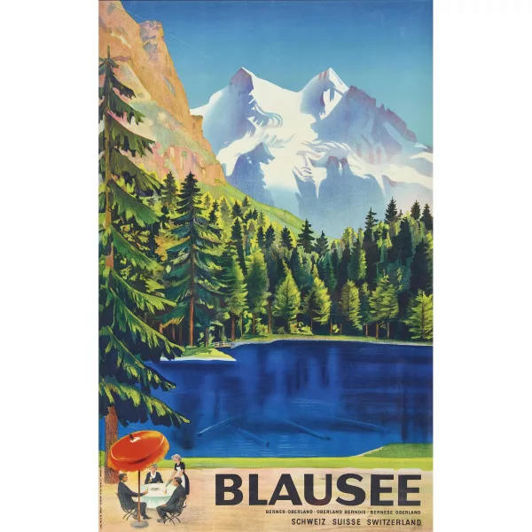 Otto Baumberger — "Blausee".