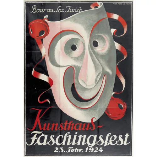 Otto Baumberger — "Kunsthaus Faschingsfest 1924, Baur au Lac".