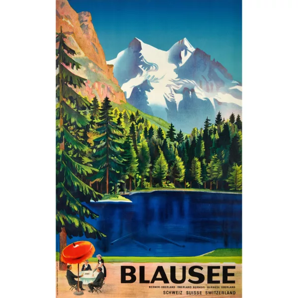 Otto Baumberger — "Blausee".