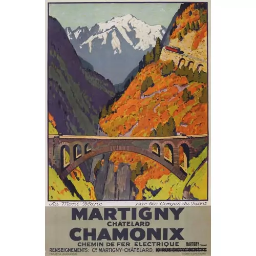 "Martigny Châtelard Chamonix"
