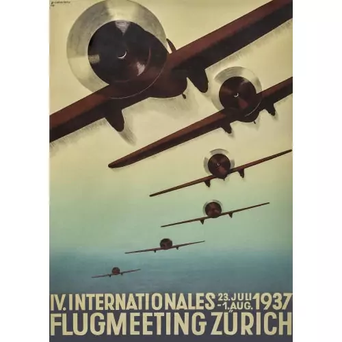 "IV. Internationales Flugmeeting Zürich 1937"