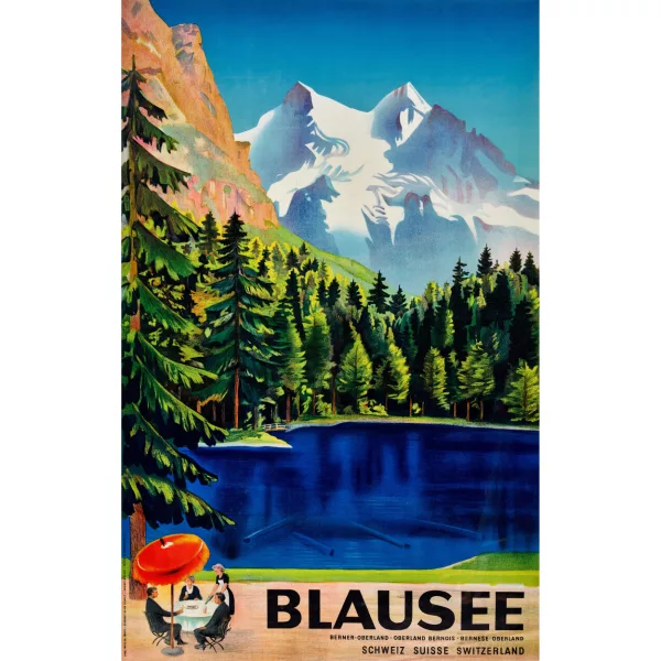Otto Baumberger — "Blausee".
