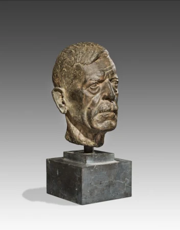 Tête de Charles Ferdinand Ramuz, 1942