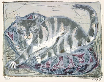 Otto Dix — Katze