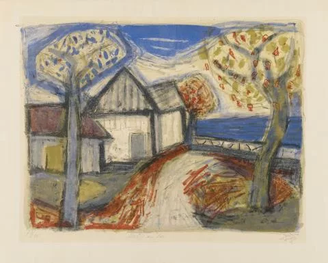 Otto Dix — Herbst am See