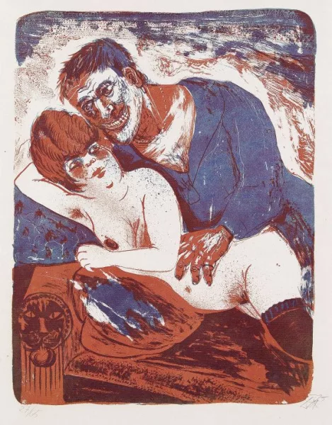 Otto Dix — Matrose und Mädchen