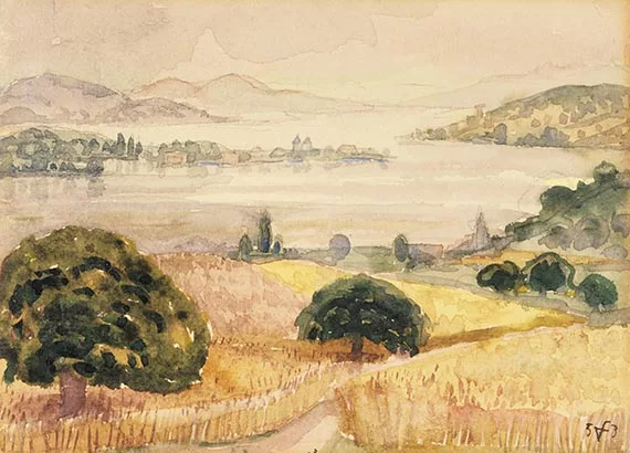 Otto Dix — August am Bodensee