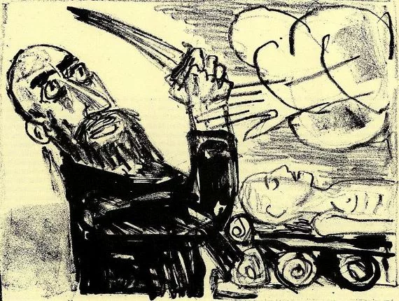 Otto Dix — Evangelium nach Matthäus. 1960. VA