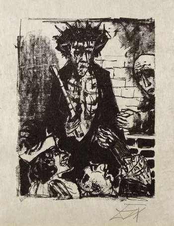 Otto Dix — Gegrüßt seist Du, der Juden König