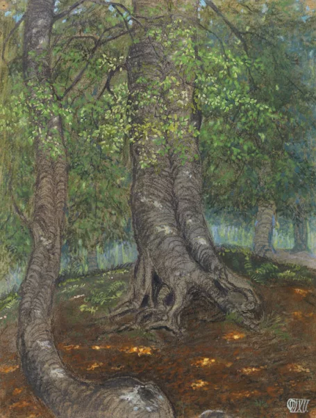 Otto Dix — Waldlichtung