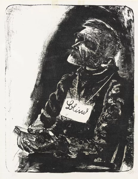 Otto Dix — Blinder