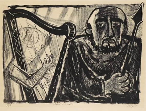 Otto Dix — Saul und David