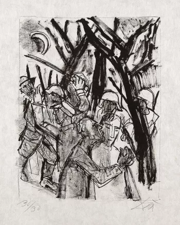 Otto Dix — Die Gefangennahme