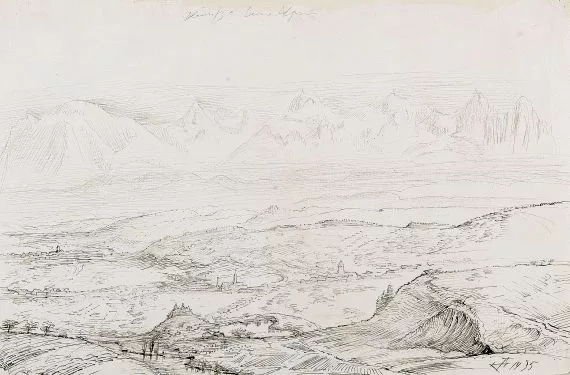 Otto Dix — Glärnisch & Berner Alpen