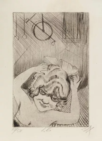 Otto Dix — Lili, die Königin der Luft