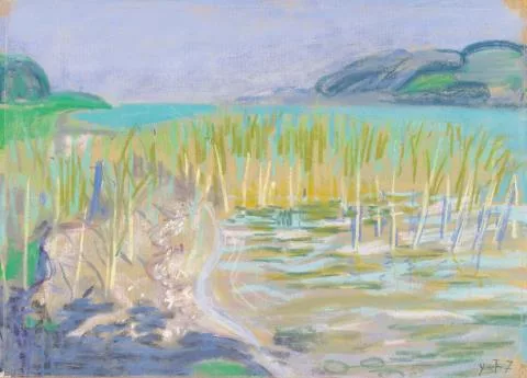Otto Dix — Schilf am Untersee