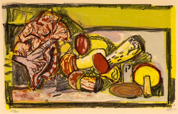 Otto Dix — Pilze. 1960