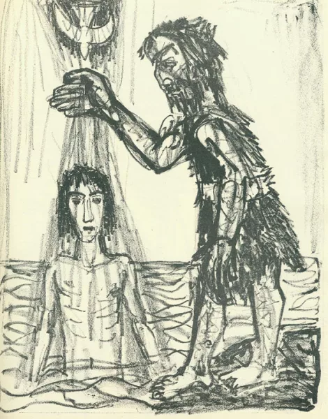 Otto Dix — Evangelium nach Matthäus. 1960