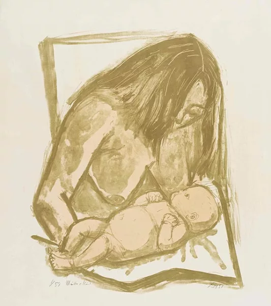 Otto Dix — Mutter und Kind
