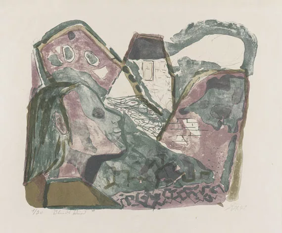 Otto Dix — Blindes Kind