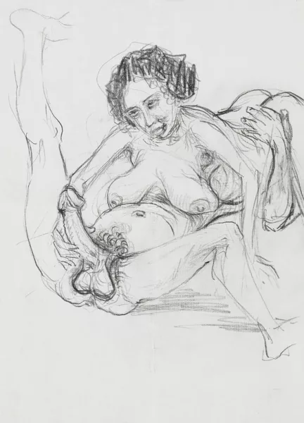 Otto Dix — Erotische Szene