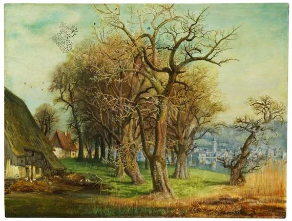 Otto Dix — Alte Birnbäume in Hemmenhofen