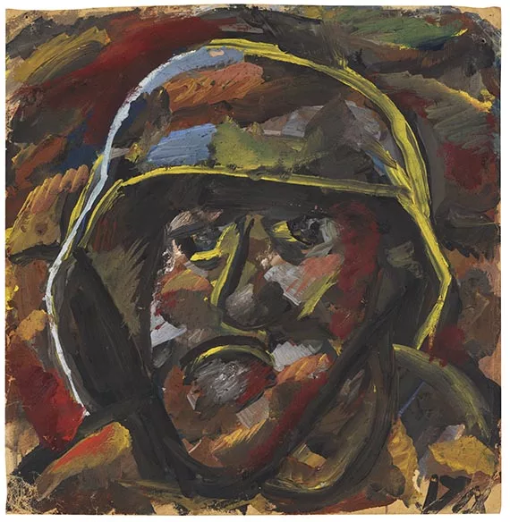 Otto Dix — Grabensoldat