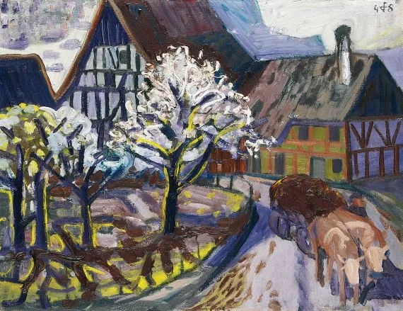 Otto Dix — Bauernhof (in Hemmenhofen)