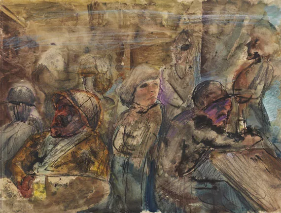 Otto Dix — Fischerkneipe