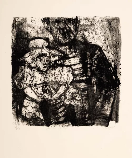Otto Dix — Seemann mit Kind. 1961