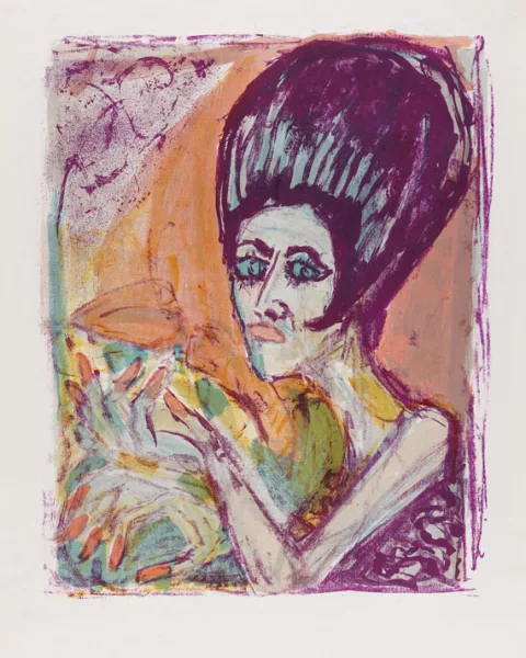 Otto Dix — Mondäne Dame