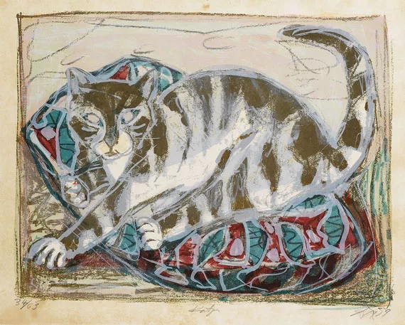 Otto Dix — Katze