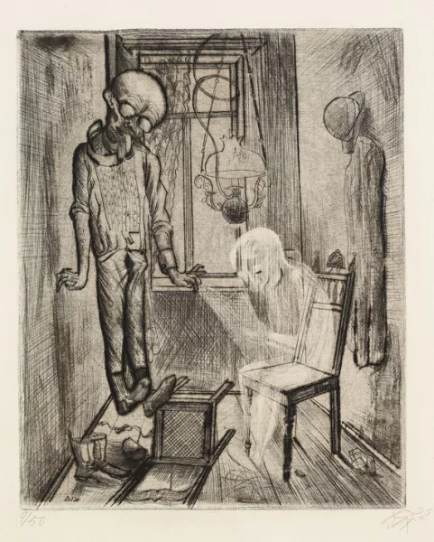Otto Dix — Der Selbstmörder (Erhängter)
