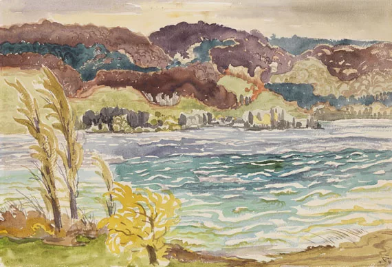 Otto Dix — Herbstlandschaft am Bodensee