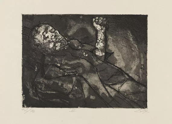 Otto Dix — Toter im Schlamm