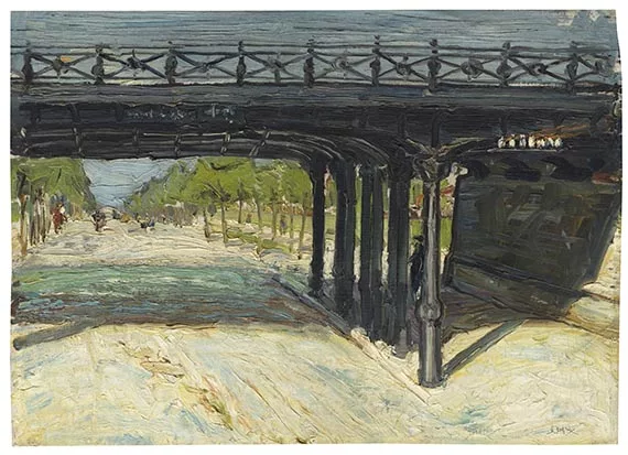 Otto Dix — Eisenbahnbrücke (Brücke in Dresden)